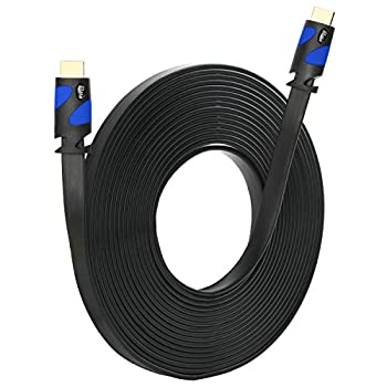 【中古】【輸入品・未使用】Postta フラットHDMIケーブル (50フィート) フラットHDMI 2.0コード 4K ウルトラHD 3D 2160p 1080p イーサネット オーディオリターン対応 ブラッ｜スカイマーケットプラス