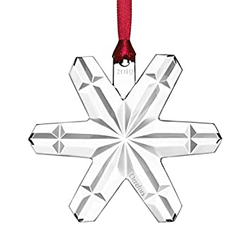 【中古】【輸入品・未使用】Orrefors 2019年 スノーフレーク クリスマスオーナメント