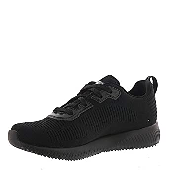 【中古】【輸入品・未使用】Skechers Bobs Bobs Squad Tough Talk Women's Sneaker 7 2A(N) US Black-Black