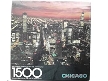 【中古】【輸入品・未使用】Springbok 1500ピース ジグソーパズル シカゴユア・タウン!