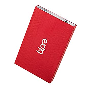 【中古】【輸入品・未使用】Bipra B:Drive B3 1TB 1000GB USB 3.0 2.5インチ NTFS ポータブル外付けハードドライブ - レッド 30,461円