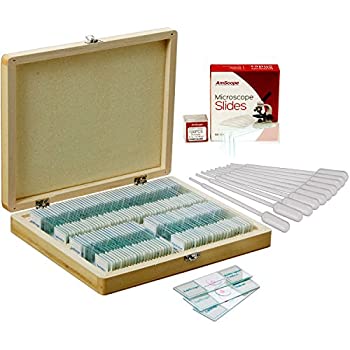 【中古】【インポート品・未当て嵌める】AmScope 老人ホーム授業時間の教え子の利益のなおなお書き100E 100天下太平盛り合わせ試験片選び取る、基本理念毛の荒物学科学の科目瑠璃マイクロスコープ横すべり（仕掛けるE）を繰り合わせる