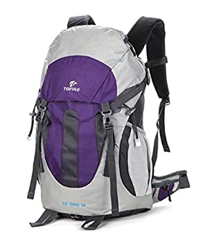 【中古】【インポート品・未当て嵌める】TOFINE 土日旅するうしろ側風呂敷き包み 多役立つことデイパック ハイキングレインカバー用 パープル 25L