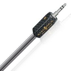 【中古】【インポート品・未当て嵌める】WIREWORLD ナノプラチナ 星食 オーディオ ミニジャックケーブル/ミニ万力 雄からミニ万力 刃針 / 1米突