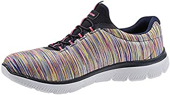 【中古】【輸入品・未使用】Skechers レディース サミットライトロートップスリップオンファッション、ネイビー/マルチ、サイズ11.0
