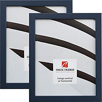 【中古】【輸入品・未使用】Craig Frames 72025 16 x 20インチ 写真フレーム モダンブルー 2個セット