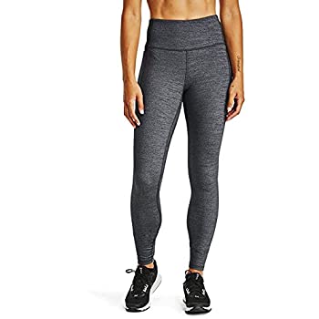 【中古】【インポート品・未当て嵌める】Under Armour Women\u0027s Meridian Heather Leggings , Black (001)/Metallic Silver , X-Small パンツ-レディースファッション