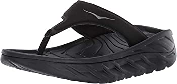 【中古】【輸入品・未使用】Hoka One ワン レディース オラ リカバリーフリップサンダル ブラック/ダークガルグレー, ブラック/ダークガル・グレー。, 10