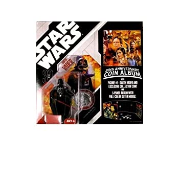 【中古】【輸入品・未使用】スターウォーズ STARWARS / 30周年限定 コインアルバム ダースベーダー限定フィギュアとコイン付き!|スカイマーケットプラス