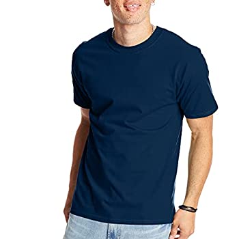 【中古】【輸入品・未使用】ヘインズ518T AduLargeトールトール半袖がっしりした体格 - Tシャツ - ネイビー、トール2X|スカイマーケットプラス