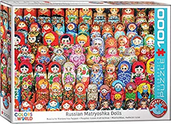 【中古】【輸入品・未使用】1000ピース ジグソーパズル ロシアのマトリョーシカ人形|スカイマーケットプラス