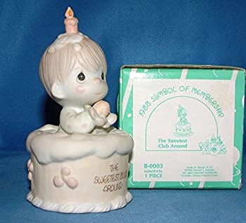 【中古】【輸入品・未使用】Precious Moments フィギュア ? 最も甘いクラブ #B-0003
