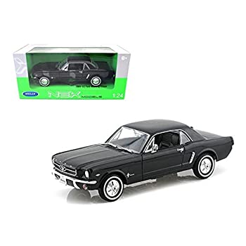 【中古】【輸入品・未使用】1/24　WELLY☆1964　フォード・マスタング　ハードトップ　黒色