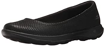 【中古】【輸入品・未使用】Skechers Performance Women's GO Walk Lite Ballet Flat,black/Black,8.5 M US