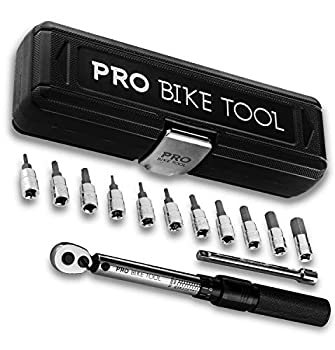 【中古】【インポート品・未当てはめる】PRO BIKE TOOL(プロバイクツール) 1/4in ドライブクリックトルクレンチセット ? 2~20Nm ? 読み込む\u0026マウンテンバイク用の銀輪検査と修理