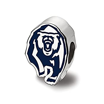 【中古】【輸入品・未使用】Cal Golden Bear Enlロゴビーズ( Sterling Sliver )