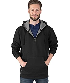 【中古】【輸入品・未使用】Charles River ApparelメンズBig and Tall Tradesman Quarter Zipワッフルニット裏地付きスウェットシャツ カラー: ブラック