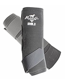 【中古】【インポート品・未当てはめる】Professionals Choice 馬用SMBII レッグブーツ 1組