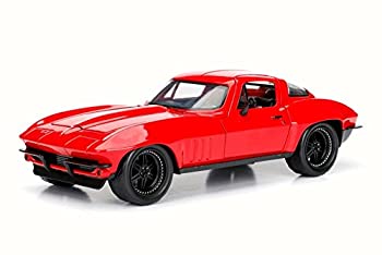【中古】【輸入品・未使用】Jada 98434 1: 24 Display - Fast & Furious 8 - Letty's 1966 Chevrolet Corvette 1Pc, Multicolor