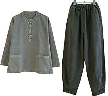 【中古】【輸入品・未使用】Altairメンズレディースコットン100?%刺繍シャツまたはパンツ禅瞑想服、Temple Clothing 37,028円