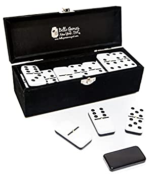 【中古】【輸入品・未使用】Garment District Double Six Professional Jumbo Size Two Tone Dominoes Set with Spinners｜スカイマーケットプラス