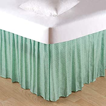 【中古】【輸入品・未使用】Brisbaneキルトセット親 Twin Bed Skirt ブルー 82255C.3976