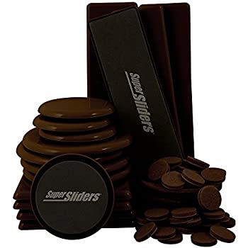 【中古】【輸入品・未使用】スーパーSliders 4922895?N家具スライダー、ブラウン