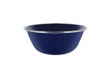 【中古】【インポート品・未当て嵌める】Direct 2 Boater 6in エナメルキャンピングボウル - 8個容器に並べる メタルキャンピングボウル 青みエナメル完成 - 難民キャンプ 山歩き ピク