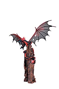 【中古】【輸入品・未使用】Pacific Giftware ペトロサウルス オープンウィングドラゴン 樹脂フィギュア
