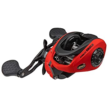 【中古】【インポート品・未当てはめる】Lew\u0027s Mach Smash SLP 7.5:1 右利きベイトキャストリール 赤いこと