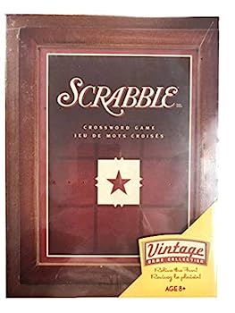【中古】【輸入品・未使用】Parker Brothers Vintage Game Collection Wooden Book Box Scrabble|スカイマーケットプラス