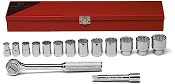 【中古】【インポート品・未当て嵌める】Wright Tool 417 12-Point Standard Socket Set, 15-Piece by Wright Tool