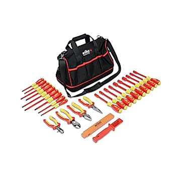 【中古】【輸入品・未使用】Wiha 32879 25-Piece 1000-Volt Insulated Pliers and Screwdriver Set by Wiha