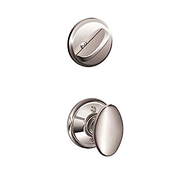【中古】【輸入品・未使用】Schlage Siena デッドボルト付きインテリアノブ F59 SIE 625 1｜スカイマーケットプラス