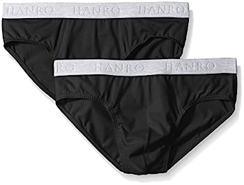 【中古】【輸入品・未使用】[HANRO] Cotton Essentials ブリーフ2枚パック。 メンズ 73075 ブラック Medium 35,274円
