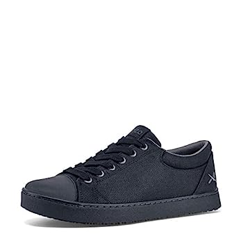 【中古】【インポート品・未当てはめる】MOZO メンズ Grind 上滑り打ち切り 帆布 スニーカー US 大いさ: 7.5 色合い: 黒いこと