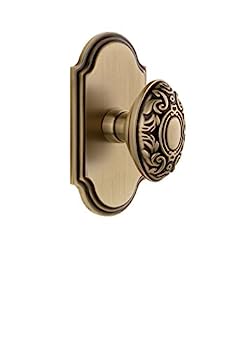 【中古】【輸入品・未使用】Grandeur 811190円弧プレートPassage with Grande Victorianノブアンティークピューター PRIVACY 2.375 821996 1