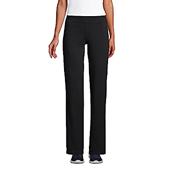【中古】【インポート品・未当て嵌める】Lands\u0027 End PANTS レディース US 大いさ: S 色合い: 黒いこと レディースウェア-ウィンタースポーツ