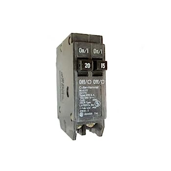 【中古】【インポート品・未当て嵌める】イートン 截断機鉄槌 BD2015 印字機 BR デュプレックス 双極 20A /15A ブレーカー 立ちふさがる印字機