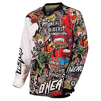 【中古】【輸入品・未使用】O'Neal Mayhem Crank メンズ ジャージ オートバイ用ウェア L 0023-104