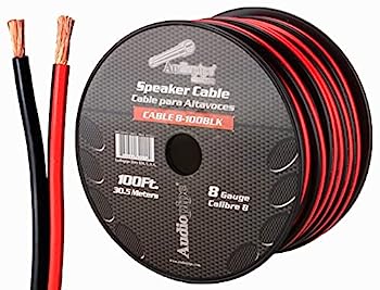 【中古】【輸入品・未使用】8GA ゲージ レッド ブラック 2コンダクター スピーカー ワイヤー オーディオケーブル Audiopipe 100フィート 36,645円