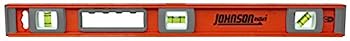 【中古】【輸入品・未使用】Johnson Level & Tool 1254-2400 磁気高耐久Iビーム アルミレベル 24インチ オレンジ 1レベル