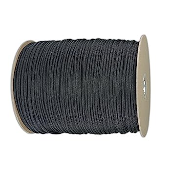 【中古】【輸入品・未使用】(パラコードプラネット) Paracord Planet パラコード （50色以上）100フィート束 ブラック｜スカイマーケットプラス