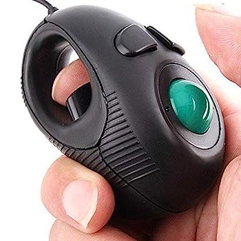 【中古】【輸入品・未使用】EIGIIS 人間工学に基づいたマウス 有線トラックボールマウス ハンドヘルドマウス ミニUSBマウス ハンディタイプのマウス 左利きマウス 右利きマ|スカイマーケットプラス