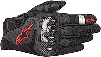 【中古】【輸入品・未使用】alpinestars(アルパインスターズ)バイクグローブ ブラック/レッドフロー (サイズ:S) SMX-1 AIR V2グローブ0518 1694470401 23,169円