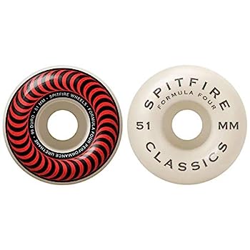 【中古】【インポート品・未当て嵌める】Spitfire Formula 4つの99Dクラシックスケートボードホイール(4個仕掛ける) パーツ-スケートボード-スポーツ・アウトドア