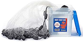 【中古】【輸入品・未使用】Bassdash(バスダッシュ) 投網 釣りネット 8ft 12ft 16ft 20ft 魚捕り用 投げ網｜スカイマーケットプラス