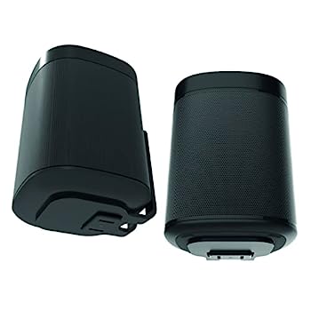 【中古】【輸入品・未使用】ONE SL & Play:1 ウォールマウントブラケット ツインパック ブラック Sonos ONE & PLAY1スピーカー対応