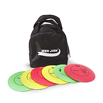 【中古】【インポート品・未当てはめる】WENJIAN レコード盤ゴルフ仕かける レコード盤ゴルフクランク仕かける レコード盤6個 １番ウッド2個 ミッドレンジ2個 パター2個 スターターディスクゴル