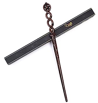 【中古】【輸入品・未使用】Handicraftviet 手彫り 木製 魔法の魔法使いの杖/魔女の杖 本物の木/木製の杖 15インチ 魔法使い/魔法のギフト ハロウィン クリスマス 誕生日パ
